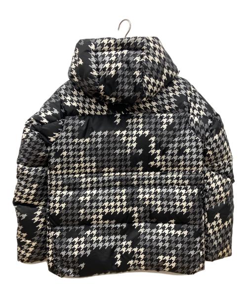 BLACK LABEL CRESTBRIDGE（ブラックレーベル クレストブリッジ）BLACK LABEL CRESTBRIDGE (ブラックレーベル クレストブリッジ) 千鳥格子柄ダウンジャケット ブラック サイズ:Mの古着・服飾アイテム