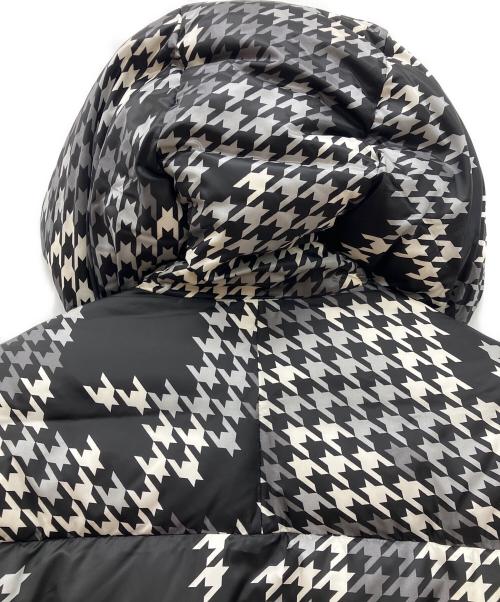 BLACK LABEL CRESTBRIDGE（ブラックレーベル クレストブリッジ）BLACK LABEL CRESTBRIDGE (ブラックレーベル クレストブリッジ) 千鳥格子柄ダウンジャケット ブラック サイズ:Mの古着・服飾アイテム