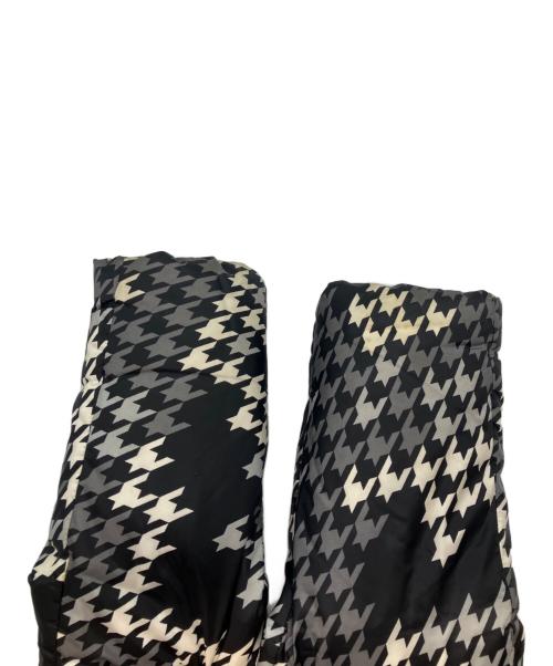 BLACK LABEL CRESTBRIDGE（ブラックレーベル クレストブリッジ）BLACK LABEL CRESTBRIDGE (ブラックレーベル クレストブリッジ) 千鳥格子柄ダウンジャケット ブラック サイズ:Mの古着・服飾アイテム