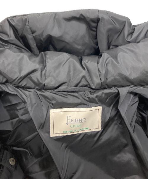 HERNO（ヘルノ）HERNO (ヘルノ) Globeダウンコート ブラック サイズ:48の古着・服飾アイテム