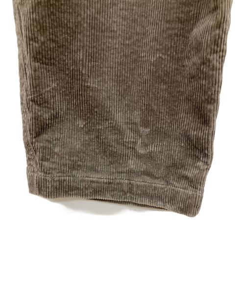 studio oribe（スタジオオリベ）studio oribe (スタジオオリベ) Corduroy Easy Pants　コーデュロイイージーパン ブラウン サイズ:L 未使用品の古着・服飾アイテム