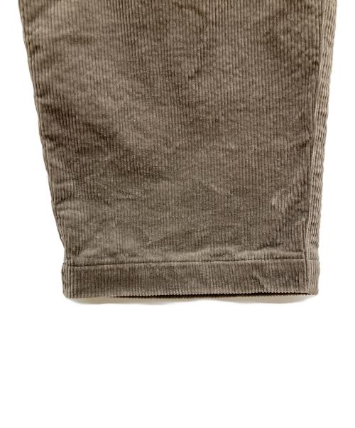 studio oribe（スタジオオリベ）studio oribe (スタジオオリベ) Corduroy Easy Pants　コーデュロイイージーパン ブラウン サイズ:L 未使用品の古着・服飾アイテム