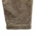 中古・古着 studio oribe (スタジオオリベ) Corduroy Easy Pants　コーデュロイイージーパン ブラウン サイズ:L 未使用品：6000円