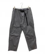 GRAMICCIグラミチ）の古着「ツイルコットンピグメントダイグラミチパンツ　イージーパンツ　デニムパンツ」｜グレー