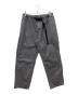 GRAMICCI（グラミチ）の古着「ツイルコットンピグメントダイグラミチパンツ　イージーパンツ　デニムパンツ」｜グレー