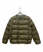 Pyrenexピレネックス）の古着「ORDESAダウンジャケット」｜カーキ