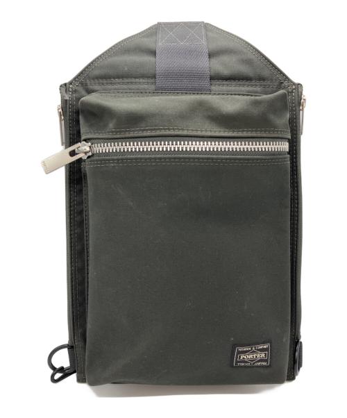 PORTER（ポーター）PORTER (ポーター) SPEC スペック ショルダーバッグ カーキの古着・服飾アイテム