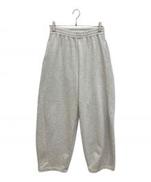 moussy（マウジー）の古着「CURVE LINE スウェットパンツ」｜グレー