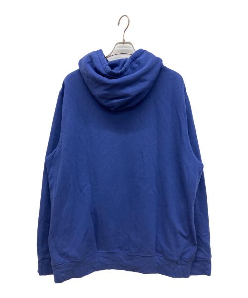 POLO RALPH LAUREN（ポロ・ラルフローレン）POLO RALPH LAUREN (ポロ・ラルフローレン) ジョッキーポロベアープリントプリントフーディー ブルー サイズ:XXLの古着・服飾アイテム