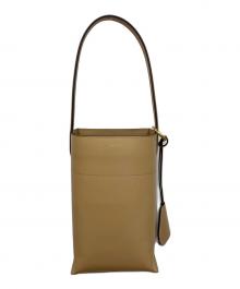 ORSETTO（オルセット）の古着「SCAOLA レザーバケットバッグ」｜ベージュ