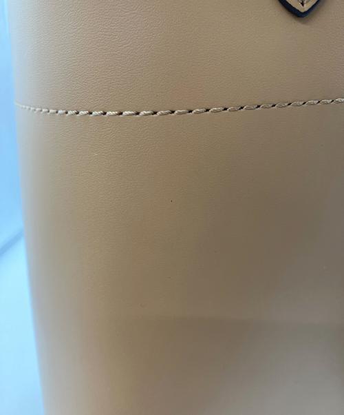 ORSETTO（オルセット）ORSETTO (オルセット) SCAOLA レザーバケットバッグ ベージュの古着・服飾アイテム