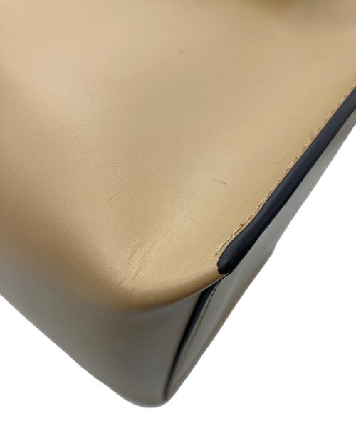 ORSETTO（オルセット）ORSETTO (オルセット) SCAOLA レザーバケットバッグ ベージュの古着・服飾アイテム