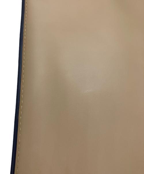 ORSETTO（オルセット）ORSETTO (オルセット) SCAOLA レザーバケットバッグ ベージュの古着・服飾アイテム