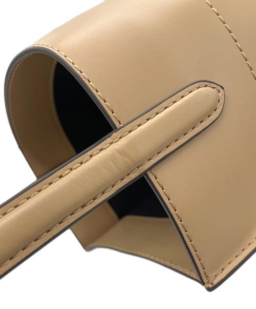 ORSETTO（オルセット）ORSETTO (オルセット) SCAOLA レザーバケットバッグ ベージュの古着・服飾アイテム