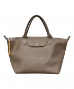 LONGCHAMPロンシャン）の古着「LE PLIAGE CITY トップハンドルバッグ」｜トープ