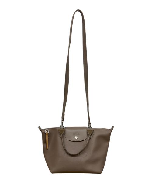 LONGCHAMP（ロンシャン）LONGCHAMP (ロンシャン) LE PLIAGE CITY トップハンドルバッグ  トープ サイズ:Ｓの古着・服飾アイテム