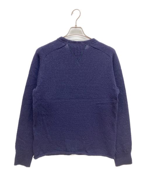 NIGEL CABOURN（ナイジェルケーボン）NIGEL CABOURN (ナイジェルケーボン) マウンテニアクルーニット ネイビー サイズ:46の古着・服飾アイテム
