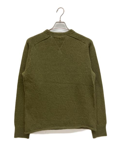 NIGEL CABOURN（ナイジェルケーボン）NIGEL CABOURN (ナイジェルケーボン) マウンテニアクルーニット カーキ サイズ:46の古着・服飾アイテム