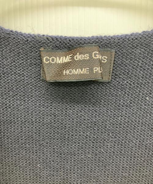COMME des GARCONS HOMME PLUS（コムデギャルソンオムプリュス）COMME des GARCONS HOMME PLUS (コムデギャルソンオムプリュス) ニットベスト ネイビー サイズ:-の古着・服飾アイテム