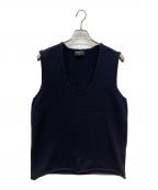 COMME des GARCONS HOMME PLUSコムデギャルソンオムプリュス）の古着「ニットベスト」｜ネイビー