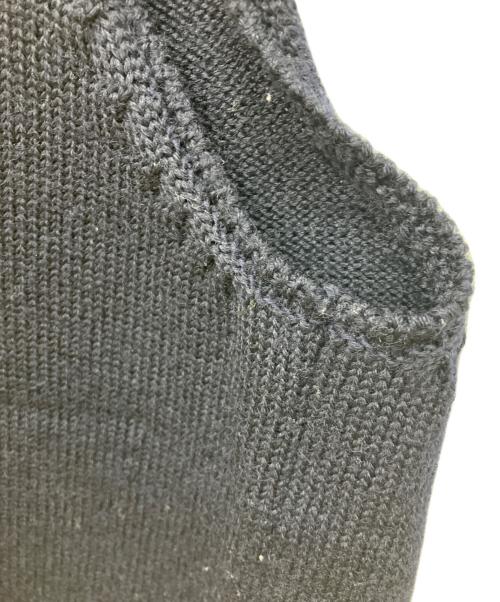 COMME des GARCONS HOMME PLUS（コムデギャルソンオムプリュス）COMME des GARCONS HOMME PLUS (コムデギャルソンオムプリュス) ニットベスト ネイビー サイズ:-の古着・服飾アイテム