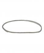 DAN TOMIMATSUダントミマツ）の古着「HAIR BAND BRACELET　ヘアーバンドブレスレット」｜シルバー