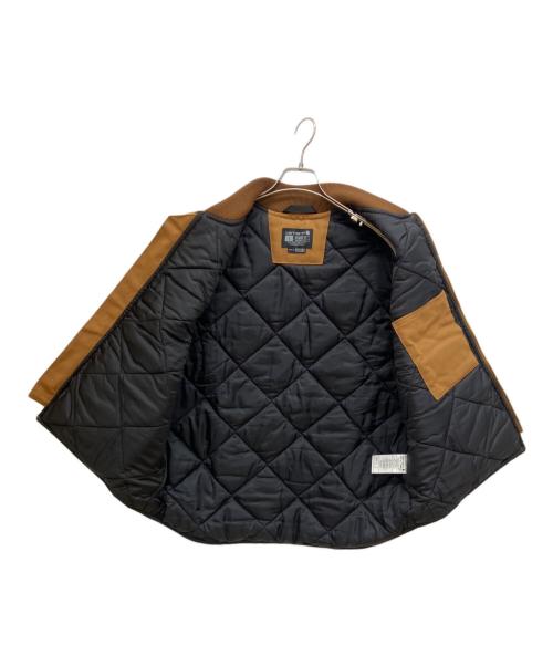 CarHartt（カーハート）CarHartt (カーハート) DUCK VEST ダック ベスト ブラウン サイズ:Ｌの古着・服飾アイテム