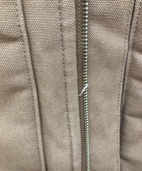 CarHartt（カーハート）CarHartt (カーハート) DUCK VEST ダック ベスト ブラウン サイズ:Ｌの古着・服飾アイテム