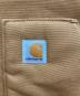 中古・古着 CarHartt (カーハート) DUCK VEST ダック ベスト ブラウン サイズ:Ｌ：12000円