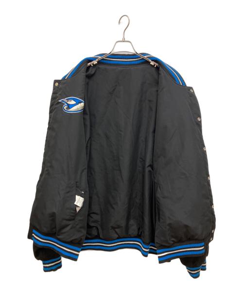 GENUINE MERCHANDISE（ジェニュイン マーチャンダイズ）GENUINE MERCHANDISE (ジェニュイン マーチャンダイズ) JH Design (ジェイエイチデザイン) トロントブルージェイズ コラボリバーシブルスタジャン ブラック サイズ:6Ｘの古着・服飾アイテム