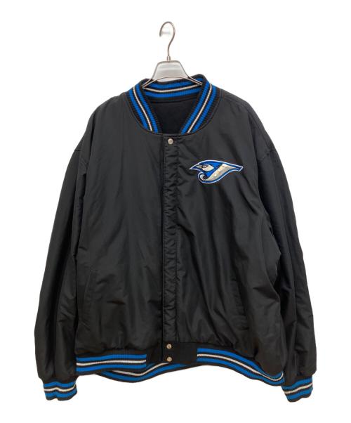 GENUINE MERCHANDISE（ジェニュイン マーチャンダイズ）GENUINE MERCHANDISE (ジェニュイン マーチャンダイズ) JH Design (ジェイエイチデザイン) トロントブルージェイズ コラボリバーシブルスタジャン ブラック サイズ:6Ｘの古着・服飾アイテム