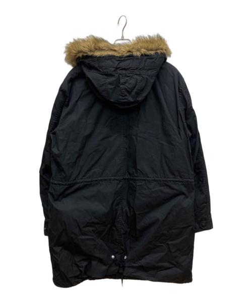 FRED PERRY（フレッドペリー）FRED PERRY (フレッドペリー) フィッシュテールモッズコート ブラック サイズ:Lの古着・服飾アイテム