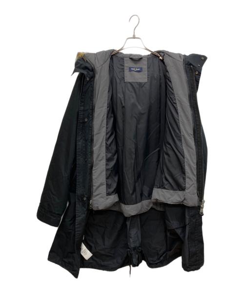 FRED PERRY（フレッドペリー）FRED PERRY (フレッドペリー) フィッシュテールモッズコート ブラック サイズ:Lの古着・服飾アイテム