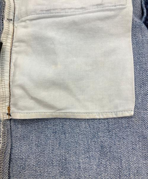 Saint Laurent Paris（サンローランパリ）Saint Laurent Paris (サンローランパリ) ニークラッシュ加工スキニーデニムパンツ インディゴ サイズ:Mの古着・服飾アイテム