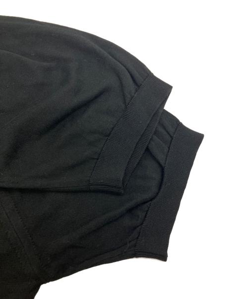 JOHN SMEDLEY（ジョンスメドレー）JOHN SMEDLEY (ジョンスメドレー) シーアイランドコットンニット ブラック サイズ:Ｌの古着・服飾アイテム