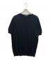 JOHN SMEDLEY（ジョンスメドレー）の古着「シーアイランドコットンニット」｜ブラック