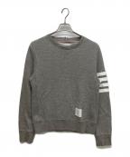 Thom Browneトムブラウン）の古着「クラシック ループバック 4BAR スウェットシャツ」｜グレー