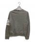 Thom Browne (トムブラウン) クラシック ループバック 4BAR スウェットシャツ グレー サイズ:L：27000円