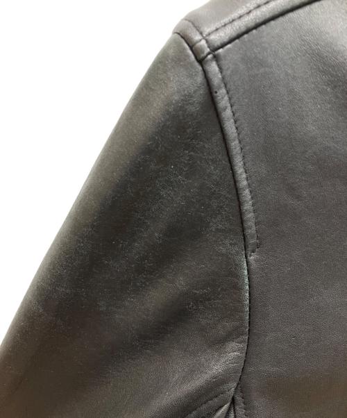 FRED PERRY（フレッドペリー）FRED PERRY (フレッドペリー) ラムレザートラックジャケット ブラック サイズ:Ｓの古着・服飾アイテム