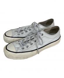 SPINGLE MOVE（スピングルムーヴ）の古着「ローカットレザースニーカー」｜ホワイト