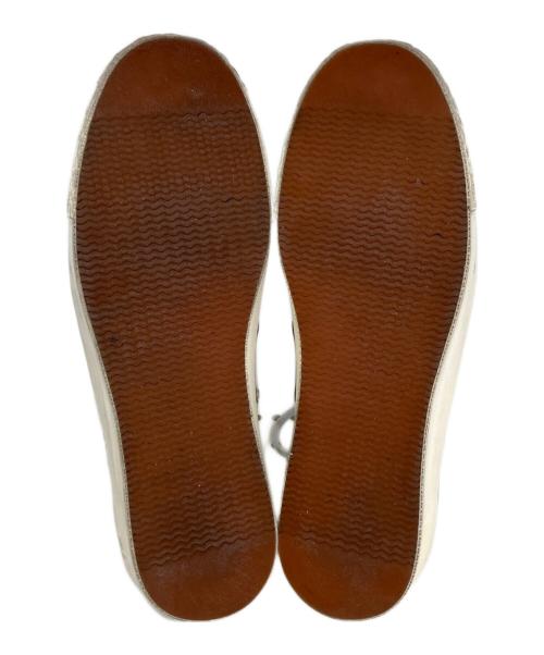 SPINGLE MOVE（スピングルムーヴ）SPINGLE MOVE (スピングルムーヴ) ローカットレザースニーカー ホワイト サイズ:Ｌの古着・服飾アイテム