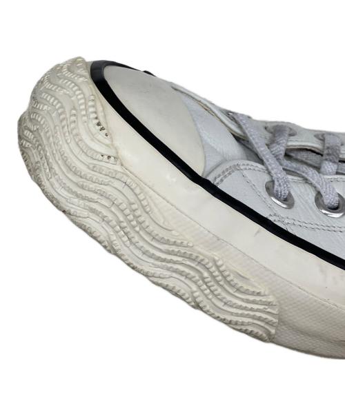 SPINGLE MOVE（スピングルムーヴ）SPINGLE MOVE (スピングルムーヴ) ローカットレザースニーカー ホワイト サイズ:Ｌの古着・服飾アイテム