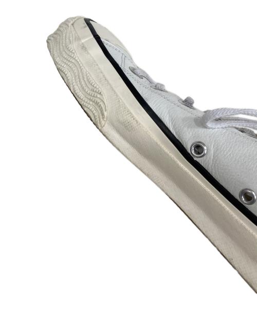 SPINGLE MOVE（スピングルムーヴ）SPINGLE MOVE (スピングルムーヴ) ローカットレザースニーカー ホワイト サイズ:Ｌの古着・服飾アイテム