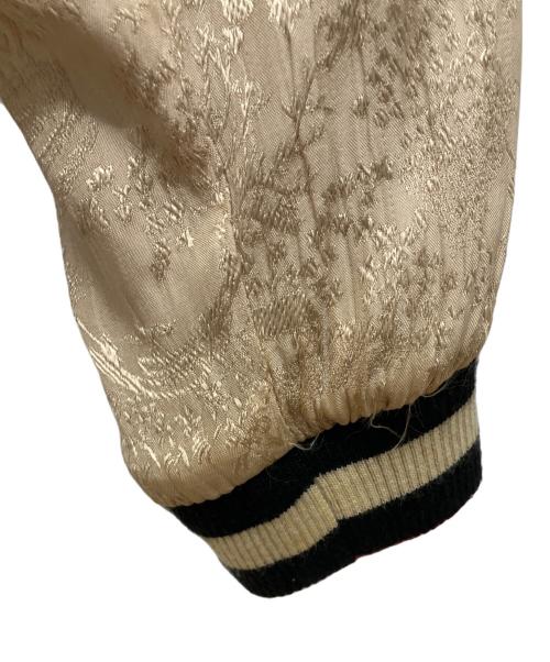 百花繚乱（ヒャッカリョウラン）百花繚乱 (ヒャッカリョウラン) リバーシブルスカジャン ブラック サイズ:Mの古着・服飾アイテム