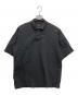 TEATORA（テアトラ）の古着「CAPSULESNAP POLO SHIRT DR　カプセルスナップポロシャツ」｜ブラック