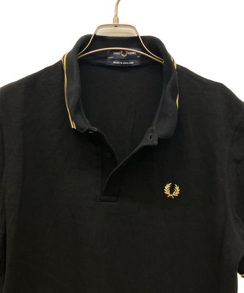 FRED PERRY（フレッドペリー）FRED PERRY (フレッドペリー) ポロシャツ ブラック サイズ:44の古着・服飾アイテム