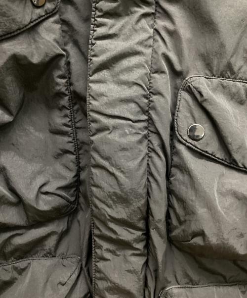 C.P COMPANY（シーピーカンパニー）C.P COMPANY (シーピーカンパニー) MEDIUM JACKET IN CHROME-Rミディアム ジャケット イン クローム アール（or クロム アール）　ゴーグル中綿ジャケット　 ブラック サイズ:Lの古着・服飾アイテム