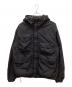 C.P COMPANY（シーピーカンパニー）の古着「MEDIUM JACKET IN CHROME-Rミディアム ジャケット イン クローム アール（or クロム アール）　ゴーグル中綿ジャケット　」｜ブラック