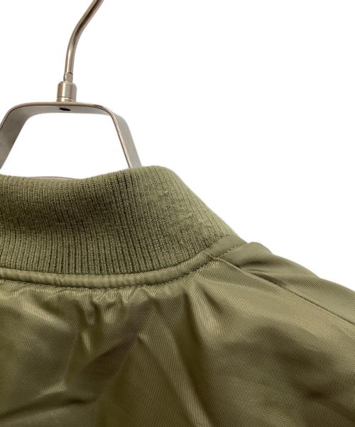 STARTER BLACK LABEL（スターターブラックレーベル）STARTER BLACK LABEL (スターターブラックレーベル) オーバーサイズヘビーツイル中綿MA-1フライトジャケット オリーブ サイズ:Ｍの古着・服飾アイテム