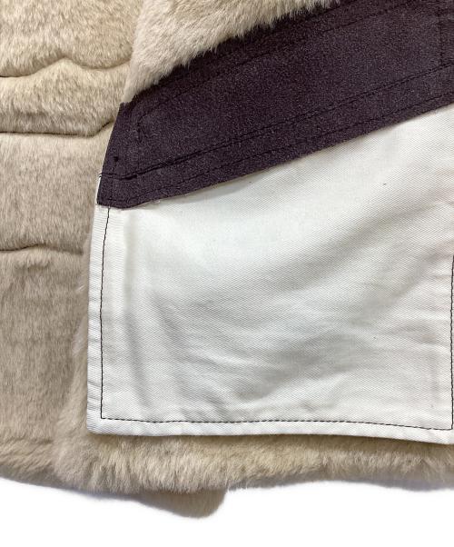 MORGAN MEMPHIS BELLE（モーガン メンフィス ベル）MORGAN MEMPHIS BELLE (モーガン メンフィス ベル) D-1ムートンベスト ブラウン サイズ:Ｓの古着・服飾アイテム